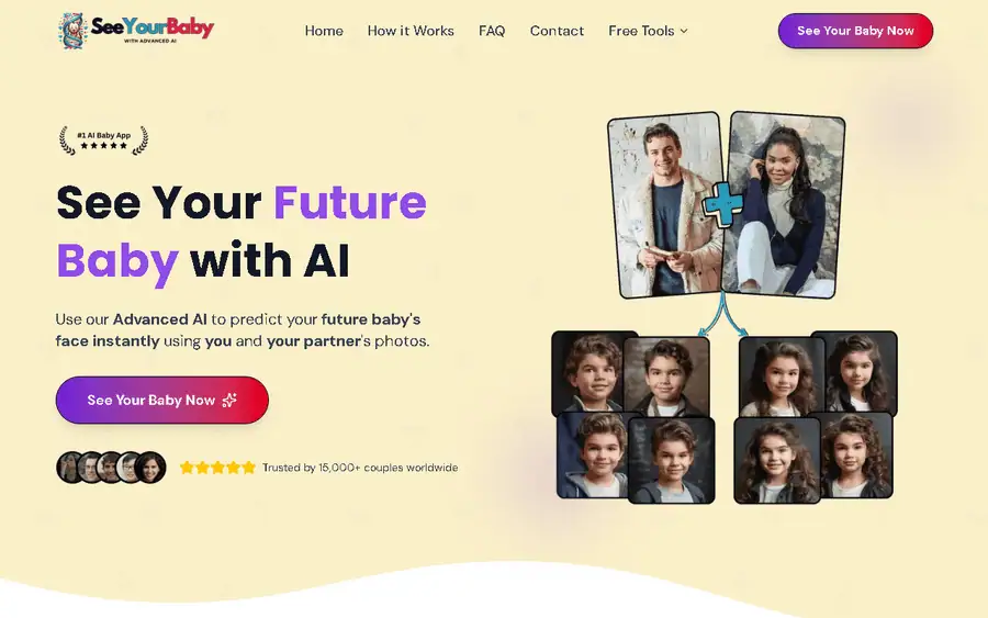 SeeYourBaby AI affiliate program - commission rates and program details