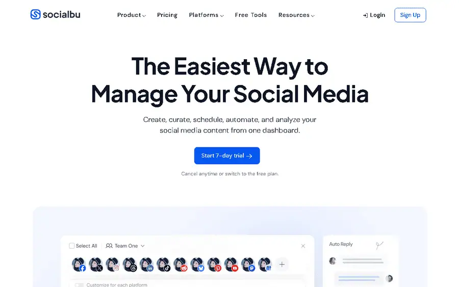 SocialBu affiliate program - commission rates and program details