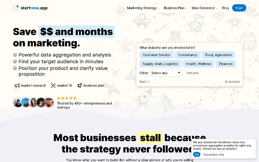 StartNew affiliate program - commission rates and program details