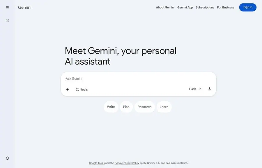 Google Gemini affiliate program - commission rates and program details