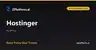 Hostinger Black Friday 2026 deal