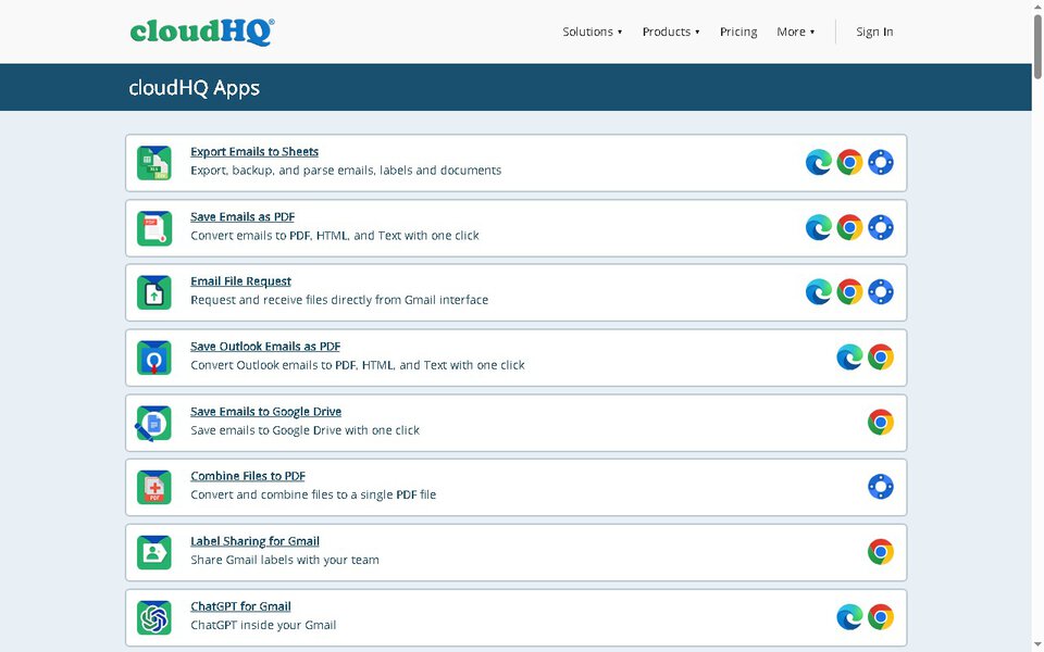 cloudHQ Review 2026: I Tested All 90+ Gmail Tools | zPlatform.ai