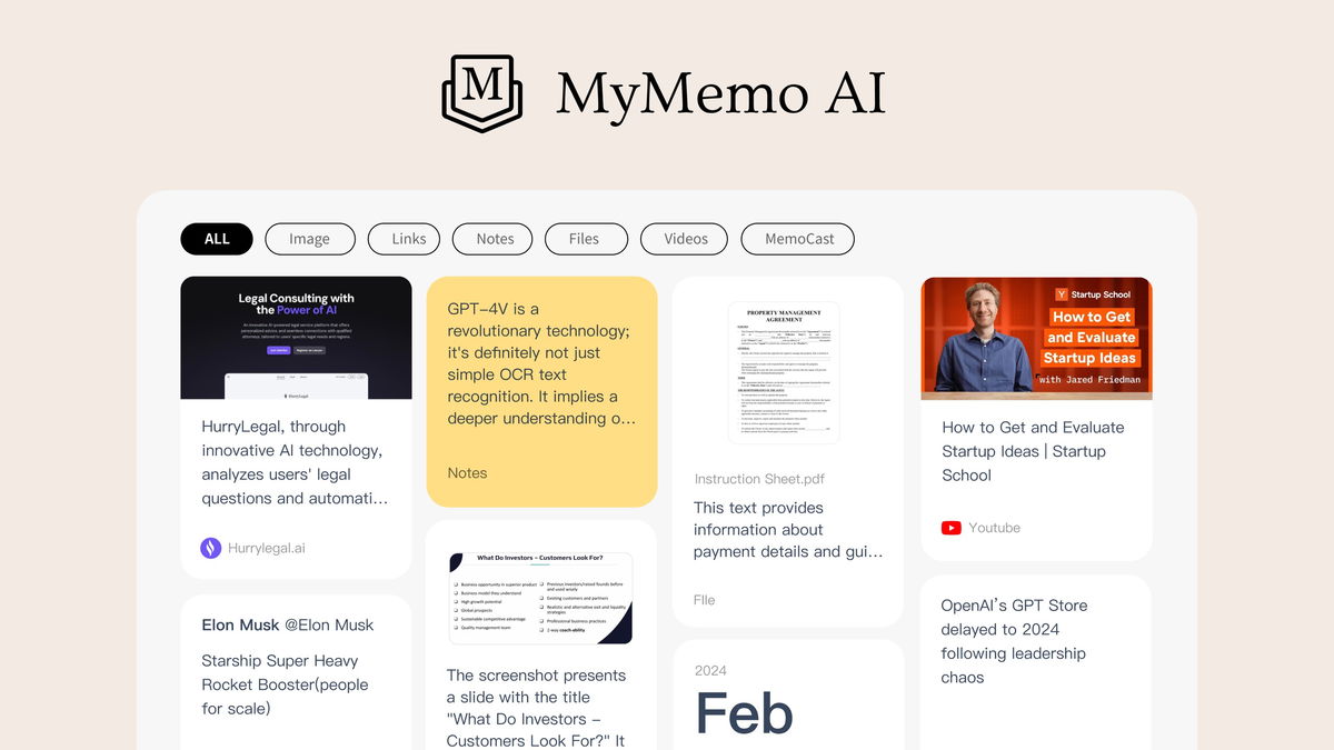 MyMemo Lifetime Deal