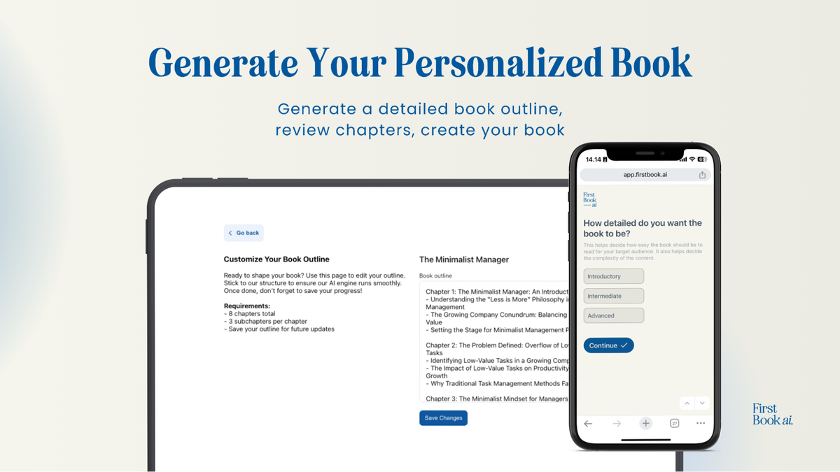 First Book AI Lifetime Deal