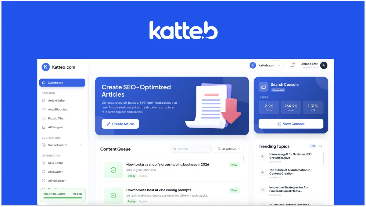 Katteb Lifetime Deal