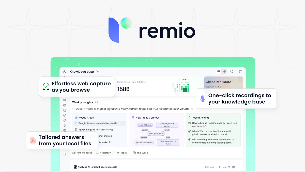 Remio Lifetime Deal