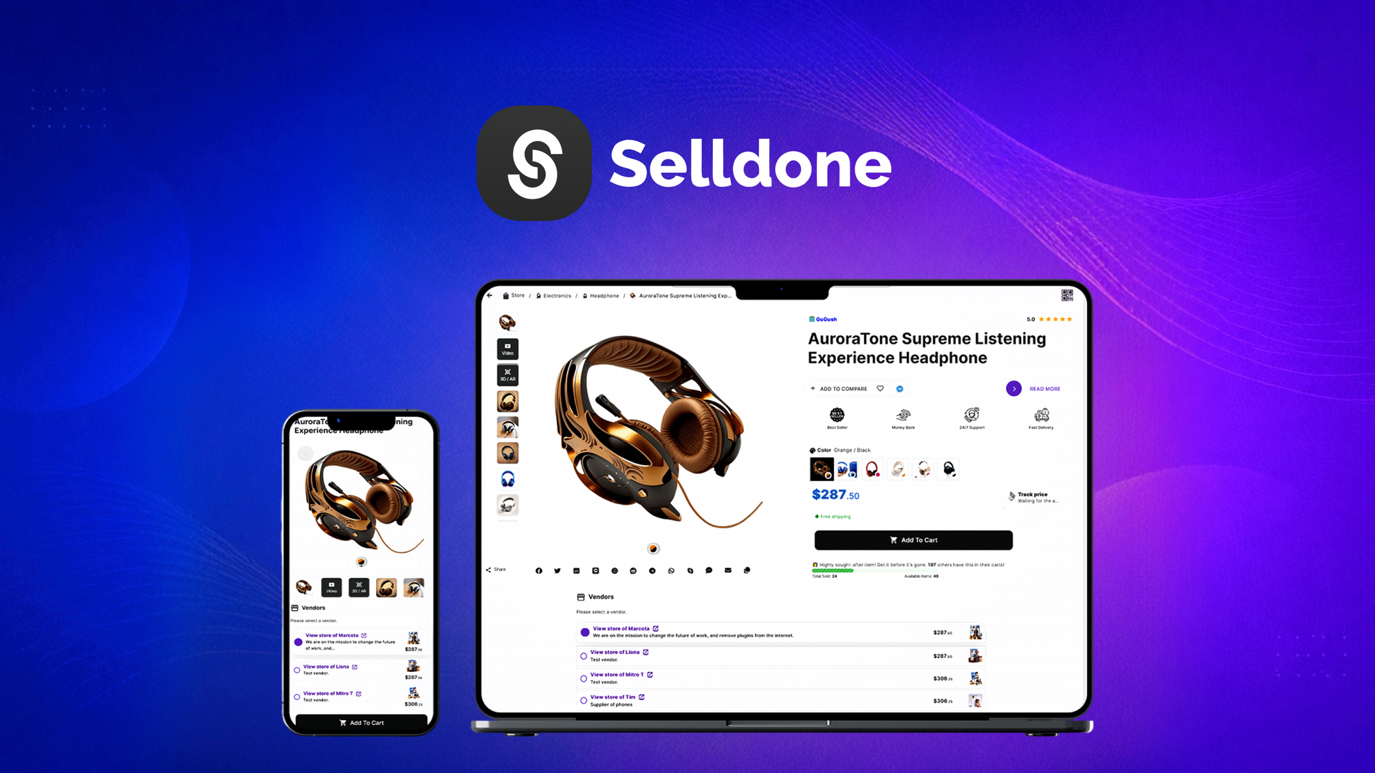 Selldone is a no-code Business OS that runs physical, digital, service, and marketplace storefronts from a single dashboard with native POS, CMS, and