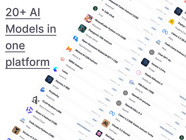 ChatPlayground AI is a multi-model chat platform that lets users compare responses from Claude, GPT-4, Gemini, and other AI models side by side in one