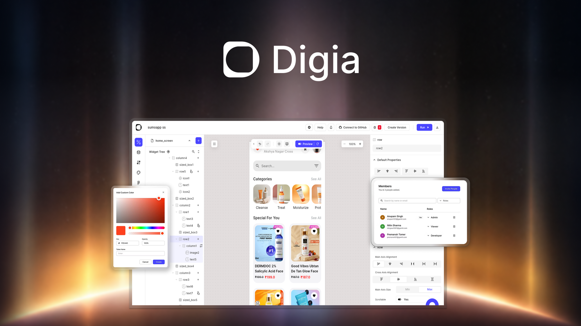 Digia Studio is a low-code builder that uses server-driven UI to ship and update native Flutter mobile apps without waiting for app store reviews.
