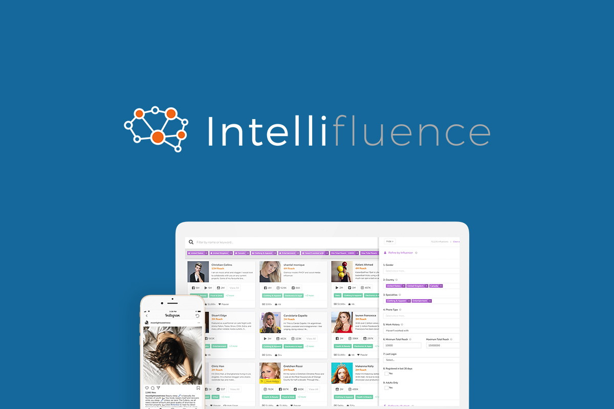 Intellifluence is an influencer marketing platform connecting brands with a warm network of 250,000+ opt-in creators for discovery, messaging, campaig