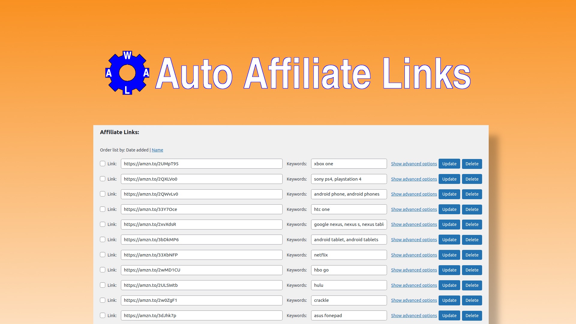 Auto Affiliate Links is a WordPress plugin that automatically inserts affiliate links into content based on keywords across eight major affiliate netw