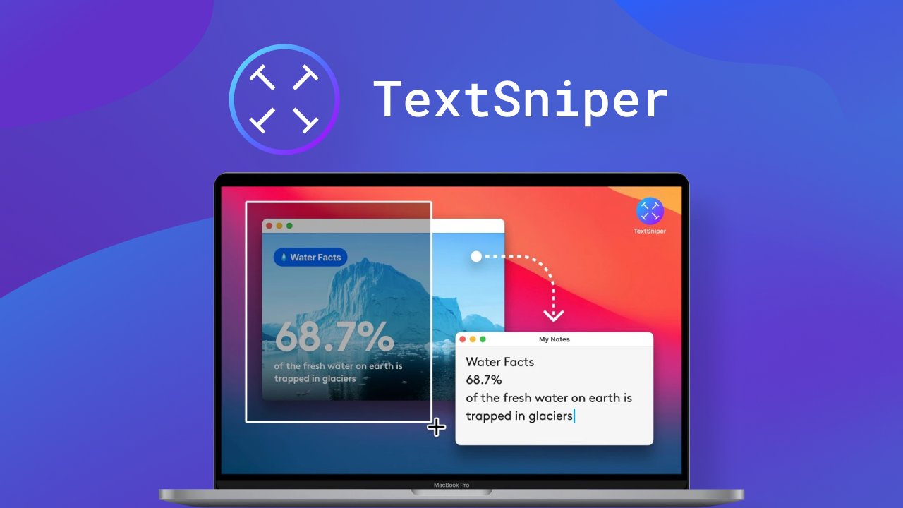 TextSniper is a Mac-only desktop app that extracts text from screenshots, images, PDFs, and videos using OCR technology.