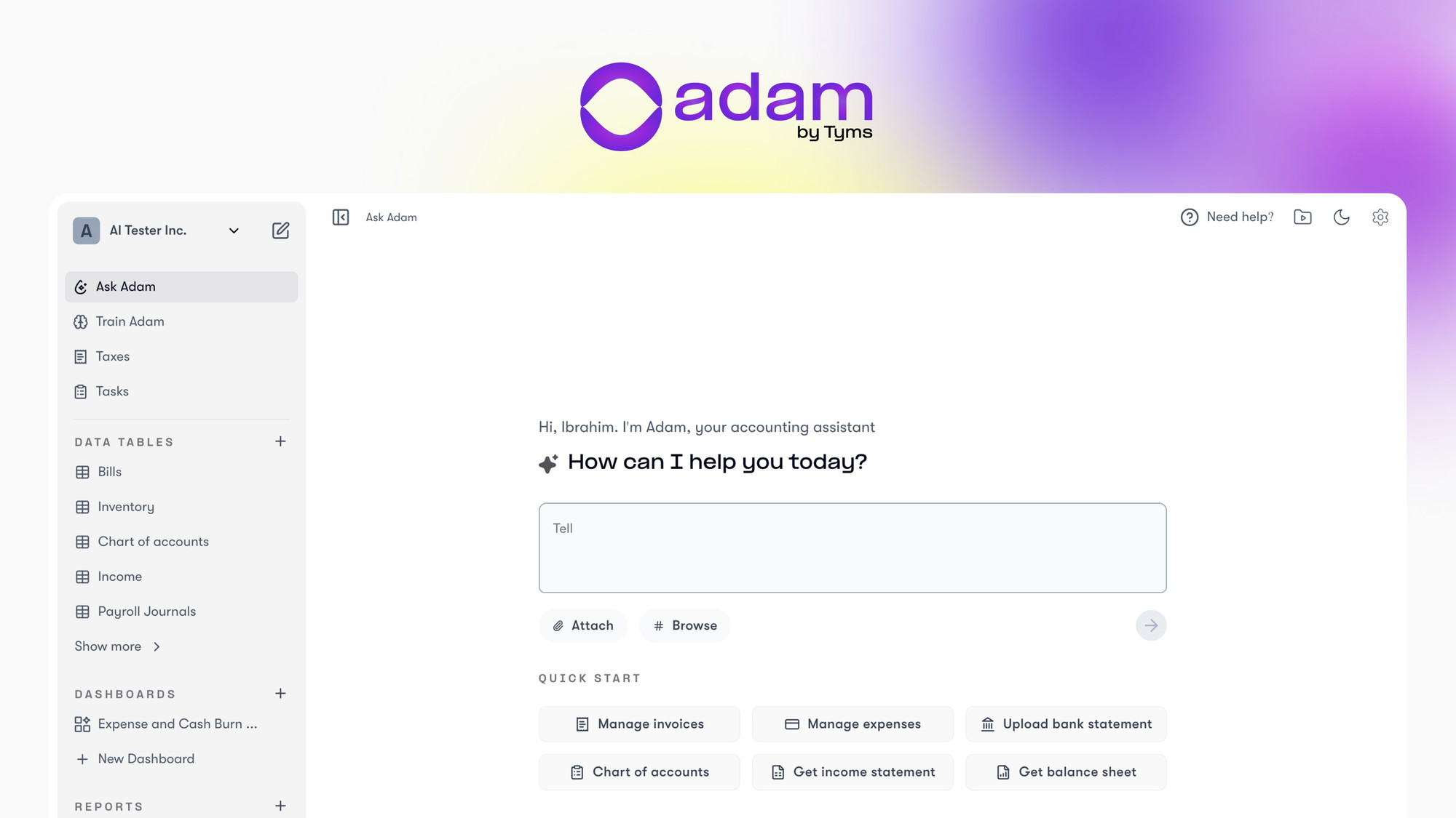 Adam by Tyms Lifetime Deal