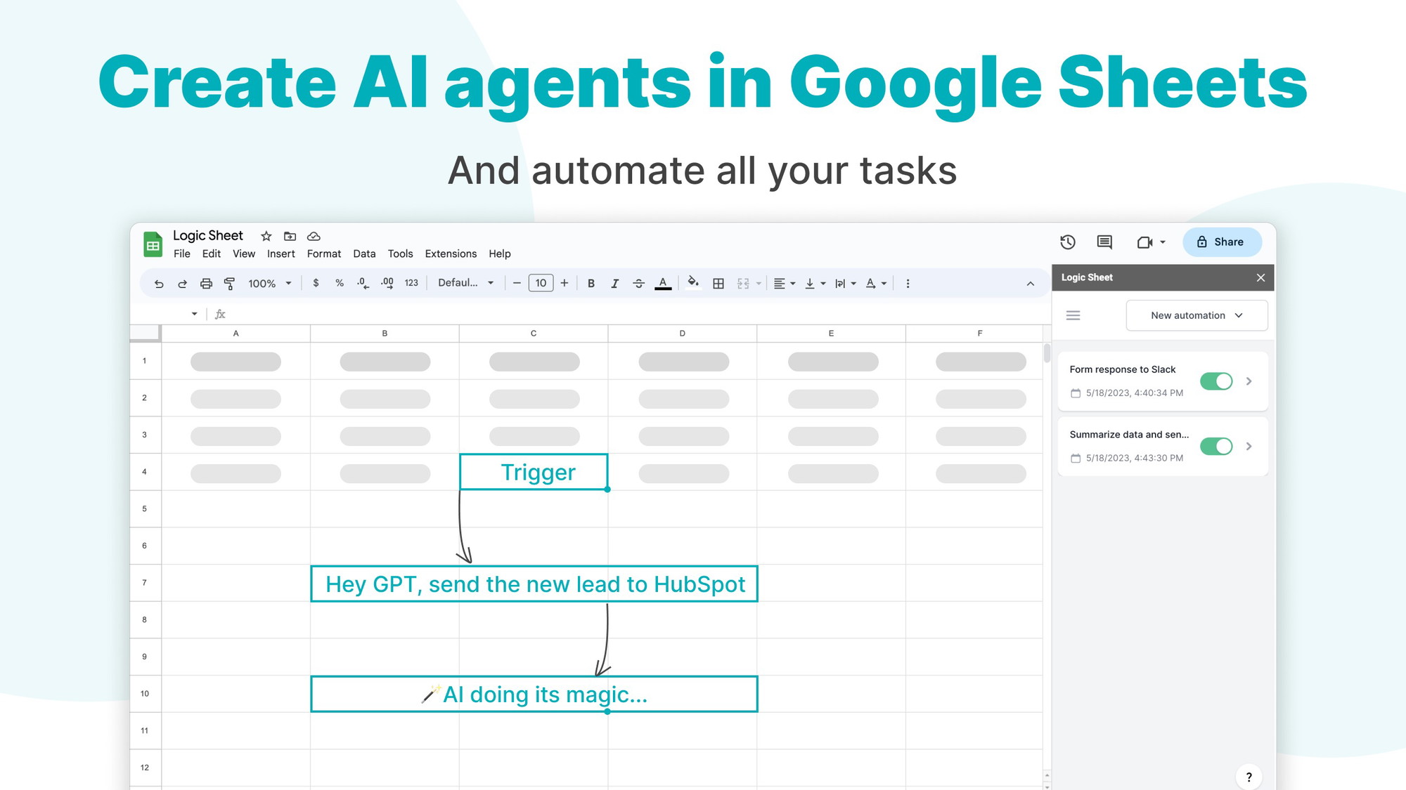 Logic Sheet Lifetime Deal