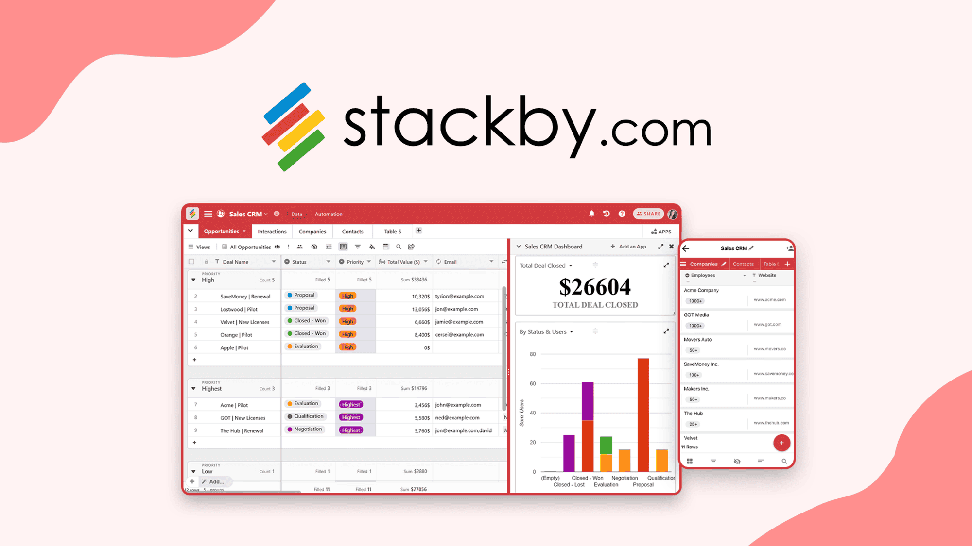 Stackby Lifetime Deal