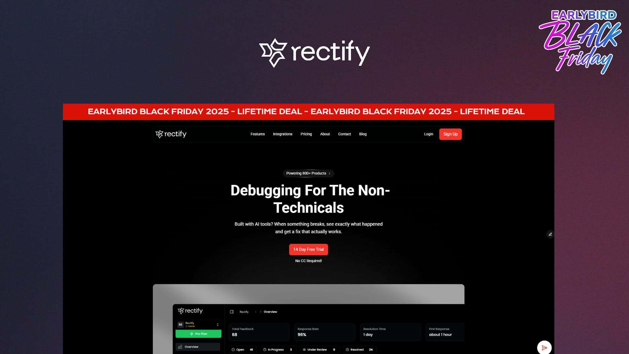 Rectify Lifetime Deal | ZPlatform.ai